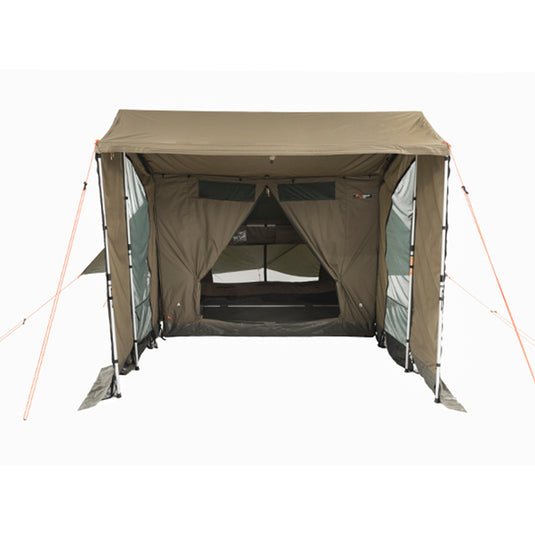 Oztent RV-5 Plus Peaked Side Panels, acts as a windbreak