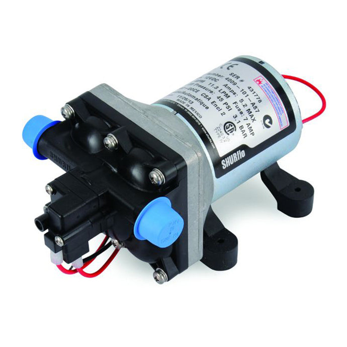 Shurflo 4009 24V Standard Automatic Water Pressure Pump