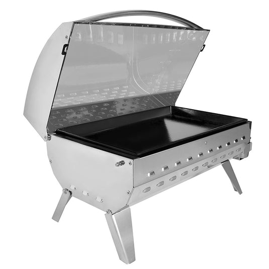 Cook n Boats BBQ available with an enameled hot plate