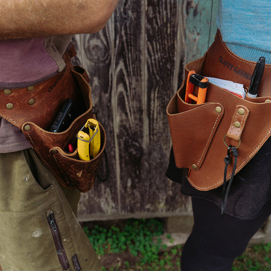 Adjustable Leather Garden Belt