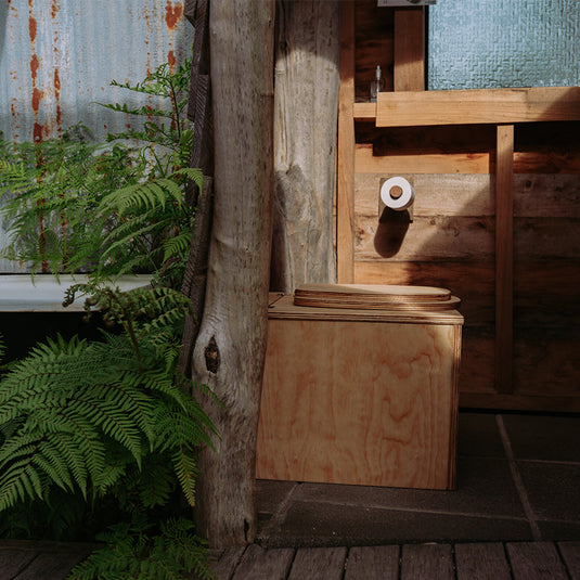 Compost Toilet Flat Pack allowing you to reconnect with nature