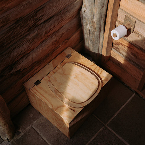 Compost Toilet Wooden Flat Pack