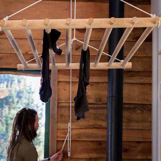 Pulley Laundry Rack, simple to use