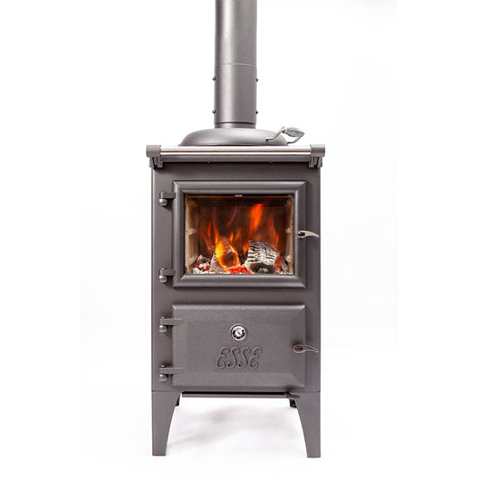 Esse Bakeheart Woodstove, Cast Iron Fireplace and Oven