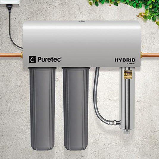 Puretec Hybrid G9 Water Filtration Kit, includes UV filter