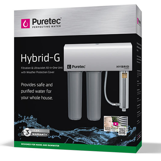 Puretec Hybrid G9 Water Filtration Kit, for great tasting water