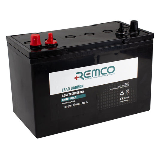 Remco 12V Lead Carbon Battery, AGM Technology