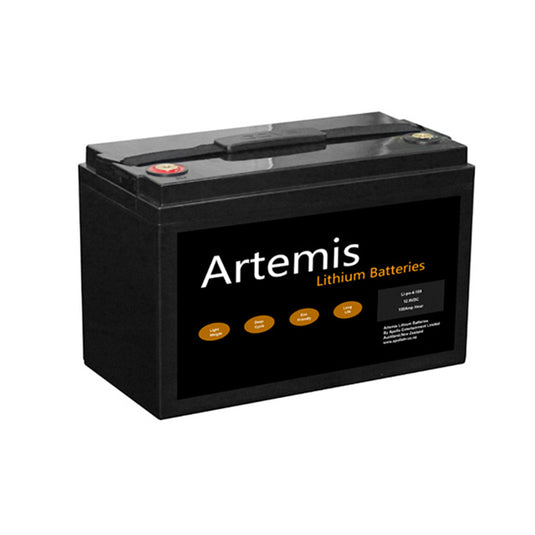 Artemis Lithium Battery with built-in battery management system (BMS)
