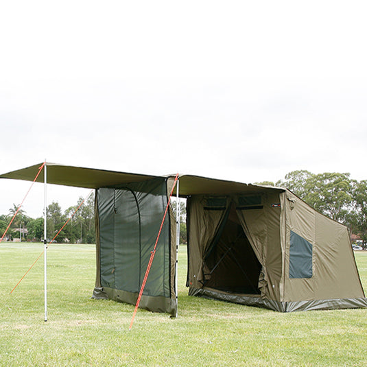 Oztent Deluxe Front Panel, create a wind break