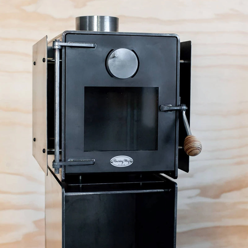 Load image into Gallery viewer, Roaring Meg Eco Wood Burner, Fireplace - Clean Air Approved, Low Emission Burner
