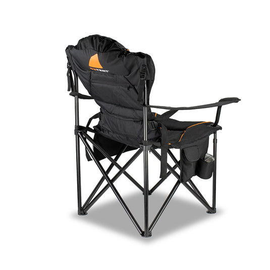 Oztent Red Belly Hot Spot Camping Chair, add in a hotspot pouch to keep warm