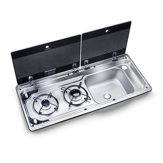 Dometic Two Burner Hob with Sink