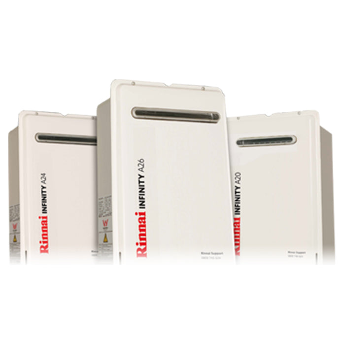 Rinnai INFINITY A-Series Instantaneous LPG/CNG Gas Water Heaters