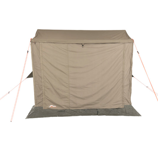Oztent RV-5 Plus Front Panel, acts as a wind break