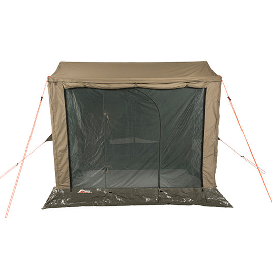 Oztent RV-5 Plus Front Panel, acts as a privacy screen